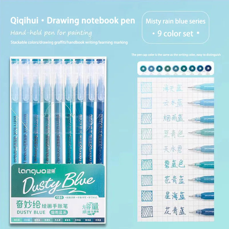 Languo 27-207 Colors Of One Set Drawing Handbook Pens Student DIY Graffiti Multi-Color Gel Pen Writing Marker Stationery    Home Decor Supply | Online Retail | ShoreShopper.com