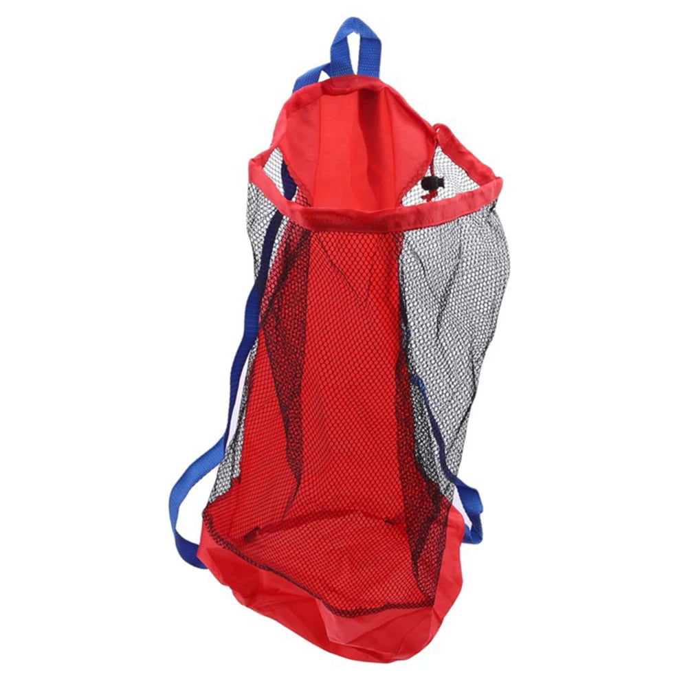 Beach Mesh  Storage Bag Swimming Pool Park Children Kids Sand Play Net Bag    Your Coastal Marketplace | Shoreshopper.com