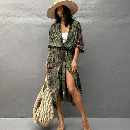 Beach Dress Tunic Cover up Embroidery Kaftan Saida de Praia Women Bikini Cover-up Pareo Sarong Beachwear    Your Coastal Marketplace | Shoreshopper.com