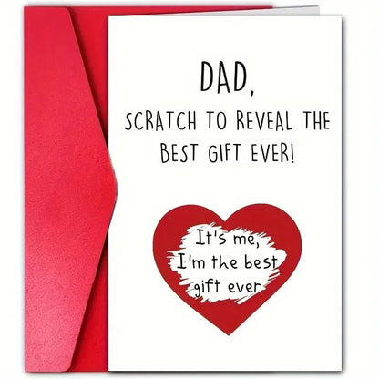 1 Fun Father's Day Card Dad I'm Sure I'm The Only Gift You Need for Father's Day Birthdays and Holiday Celebrations    Your Coastal Marketplace | Shoreshopper.com