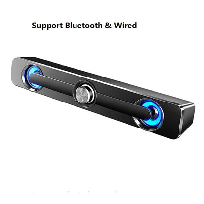 Salange Sound Bar Bluetooth USB Wired Speakers Bar Stereo Speaker For Projector PC Laptop Phone Computer 3.5mm Aux Speaker    Home Decor Supply | Online Retail | ShoreShopper.com