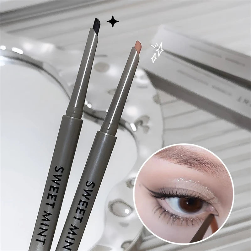 Silky Long-lasting Eye Liner Pencil  Eyeliner Pen Natural Matte Wine Red Eyeliner Easy To Color Waterproof Eye Make Up Cosmetics - ShoreCo.Shop