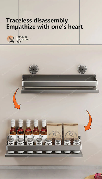 Shower Suction Cup Shelf Storage Shelf Home Organizer Shelf Holder Bathroom Organizer Suction Cup Wall Mounted Storage Rack    Home Decor Supply | Online Retail | ShoreShopper.com
