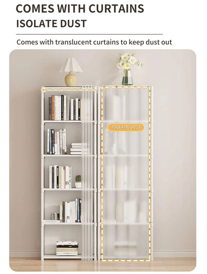 6 Layers Simple Wardrobe Portable Clothes Toys Organizer Dustproof Double Row High Capacity Partition Bookshelf Bedroom Cabinet    Home Decor Supply | Online Retail | ShoreShopper.com