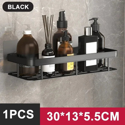 Bathroom Shelf Kitchen Storage Organizer Aluminum Alloy Shampoo Rack Shower Shelf Bathroom Accessories No Drill Shelf    Home Decor Supply | Online Retail | ShoreShopper.com