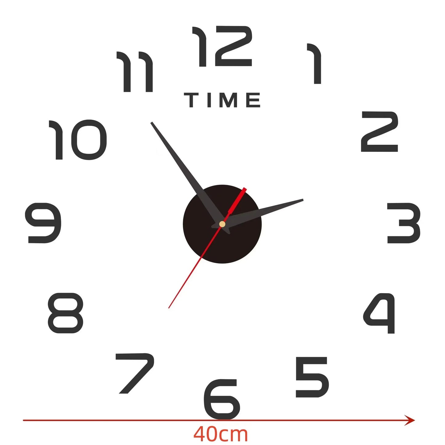 Large Wall Clock Luxury Dining Room Living Room Moon The Earth Modelling LED Light Silent Movement Bedroom Clock Wall Decoration    Home Decor Supply | Online Retail | ShoreShopper.com