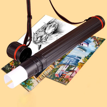 Plastic Artist Documents Posters Draftings Bluprints Collection Tube Telescopic Storage Tube Art Supplies Paintings Paper Tube    Home Decor Supply | Online Retail | ShoreShopper.com