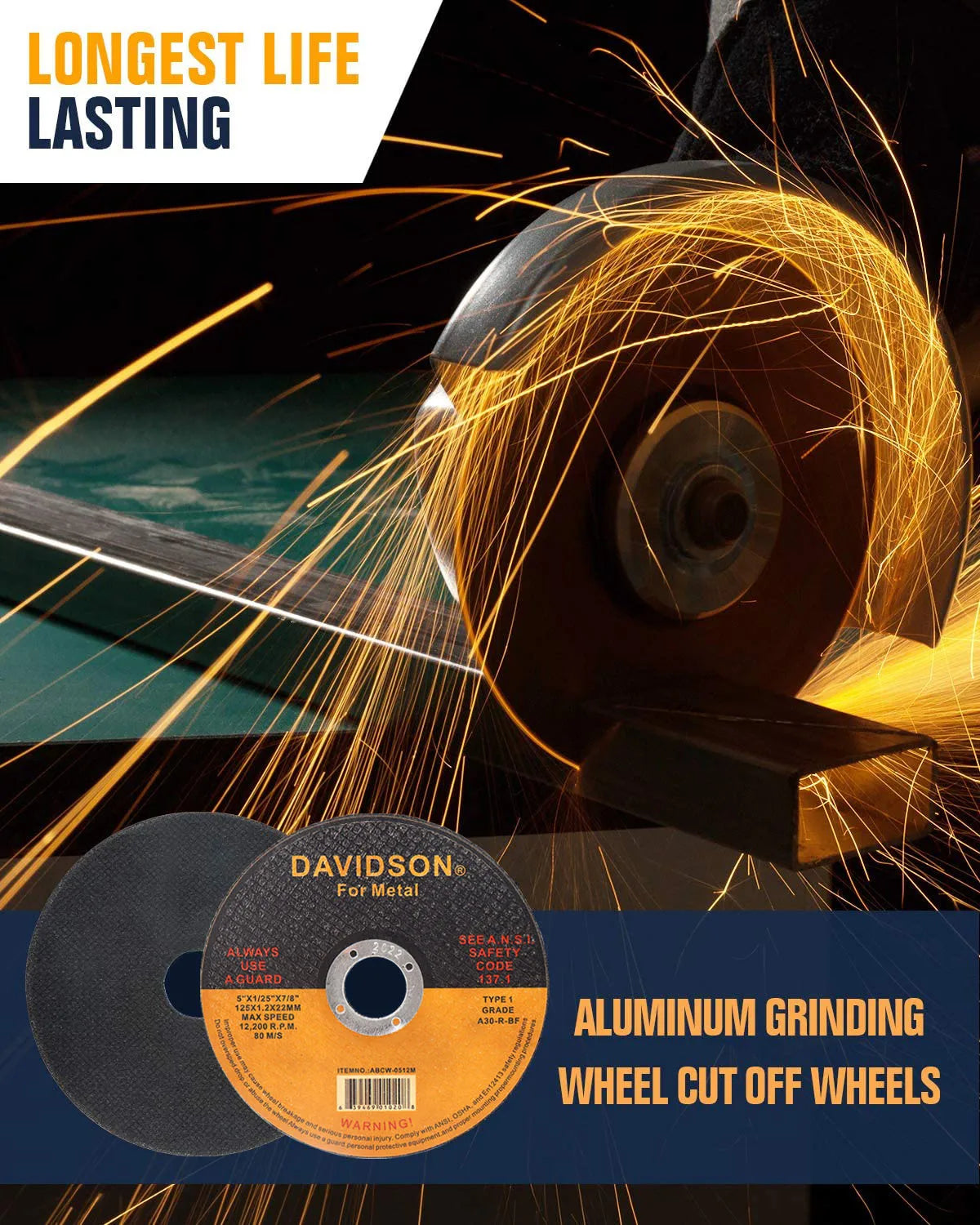125mm Cut Off Wheel 5 " Metal Cutting Disc Angle Grinder Rotary Circular Saw Disc for Metal Stainless Steel Iron Cutting 1-30pcs    Home Decor Supply | Online Retail | ShoreShopper.com
