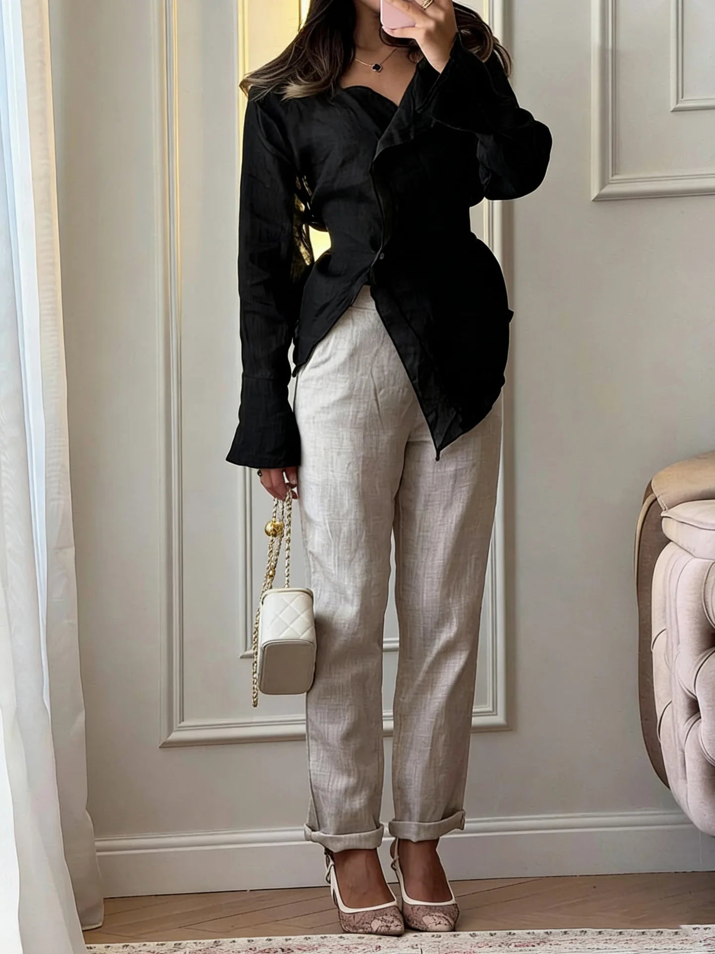 Women Blouses 2026 Spring Summer Long Sleeve Blouse Woman Blouse Shirt Office Elegant Work Shirt Top Blusas Mujer De Moda    Your Coastal Marketplace | Shoreshopper.com