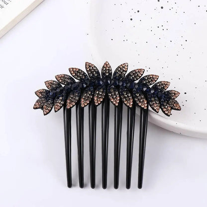 Headwear Elegant For Girls Ponytail Holder Flower Leaves Women Hair Comb Hair Claws Korean Barrettes Hair Clips    Your Coastal Marketplace | Shoreshopper.com