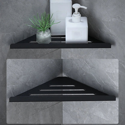 Wall Mount Shower Corner Shelf No-drill 304 Stainless Steel Corner Shampoo Body Wash Storage Organizer for Bathroom Glass Shelf    Home Decor Supply | Online Retail | ShoreShopper.com