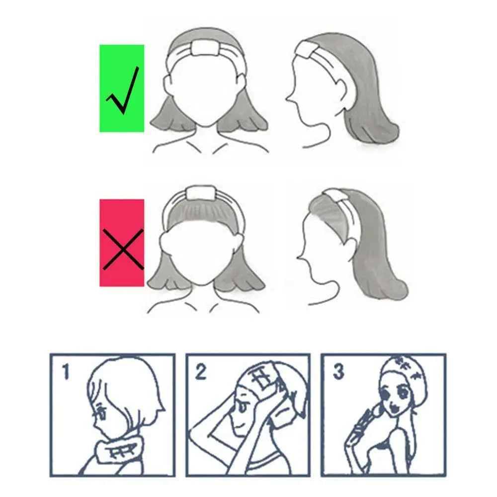 Women Headbands Wash Cosmetic Facial Caps Shower Makeup Head Band Hairband Tiara Turban Turban