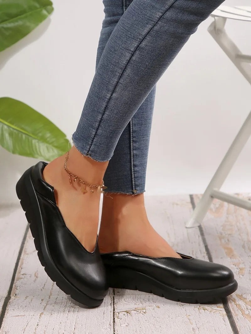 2025 New Women Fashion Wedge Heel Pumps Spring Summer Lightweight Platform Woman Soft Sole Comfort Casual Shoes Женская Обувь    Your Coastal Marketplace | Shoreshopper.com