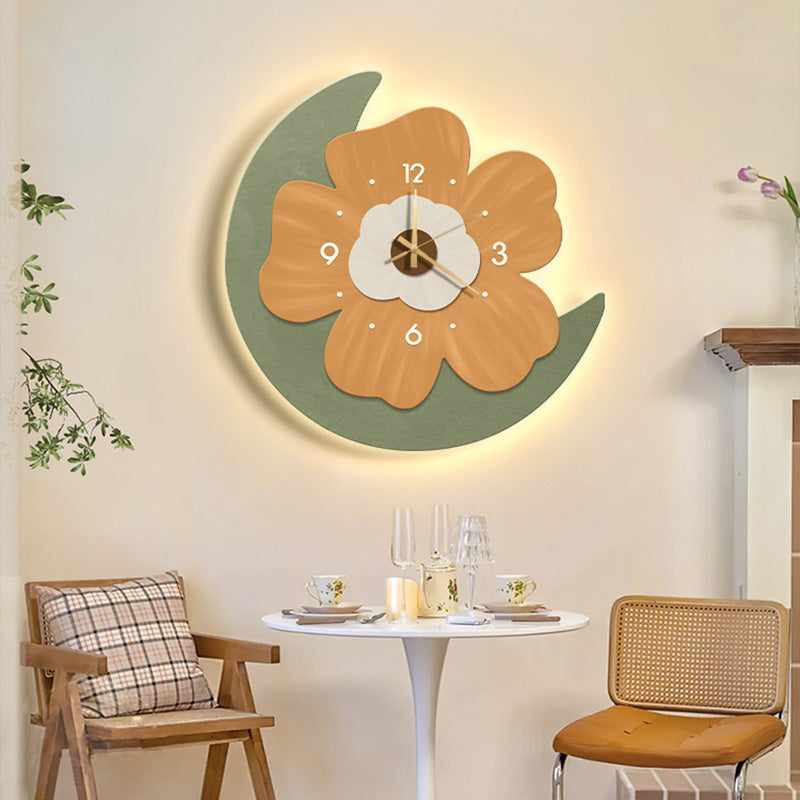 Light Decorative Clock Hanging Restaurant Simple Creative Crystal Porcelain Wall Hanging Clock Quiet Room Clock    Home Decor Supply | Online Retail | ShoreShopper.com