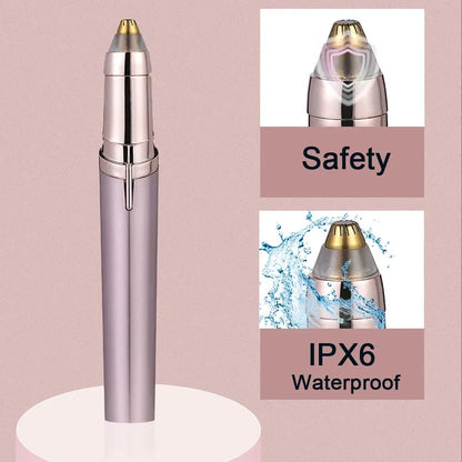 Electric Eyebrow Trimmer USB Charger Security Hair Removal Eye Brow Epilator Shaper Shaver Painless Razor Facial Hair Remover - ShoreCo.Shop