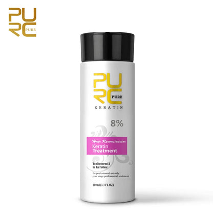PURC Brazilian Keratin Hair Treatment Keratin Straightening Curly Hair Smoothing Repair Permed Damaged Hair Care Products - ShoreCo.Shop