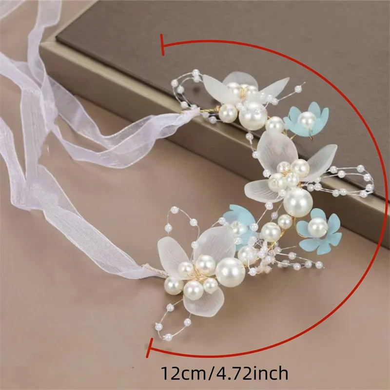 Children's Headwear Elegant Flower Wreath Fairy Crown Headband Princess Children's Hair Birthday Performance Runway Accessories    Your Coastal Marketplace | Shoreshopper.com