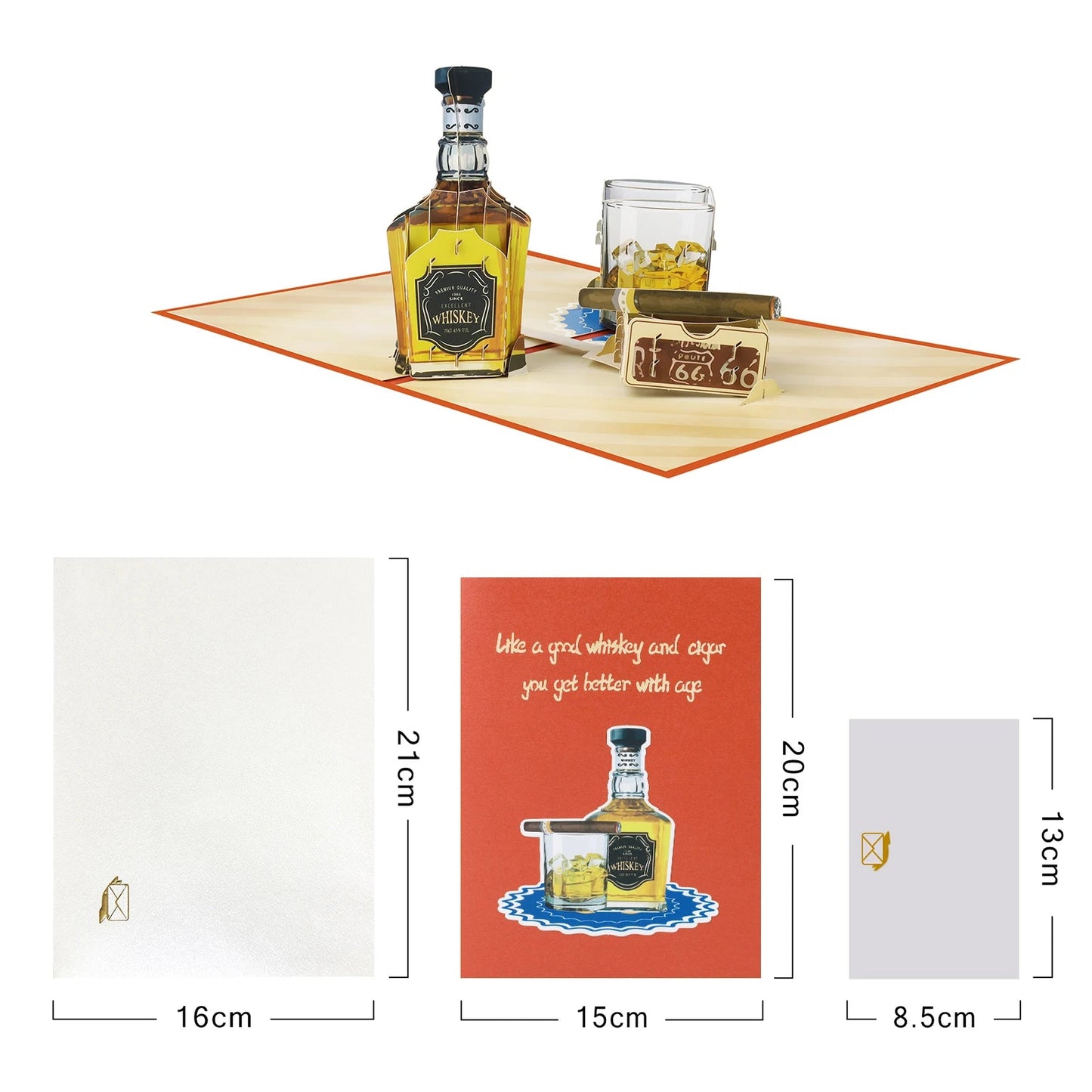 3D Pop-Up Father's Day Greeting Card Unique Handmade Gift for Dad Birthday Card with Notecard    Your Coastal Marketplace | Shoreshopper.com
