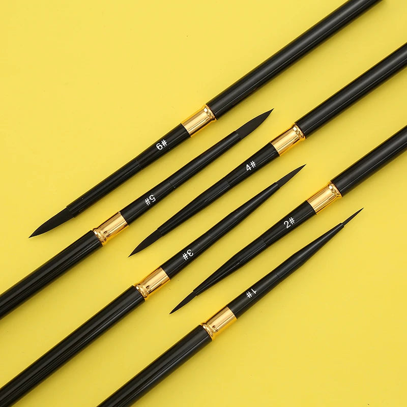 Round tip detachable Travel Paintbrush, Student Painting Graffiti paintbrush Watercolor gouache Painting Beginner art set    Home Decor Supply | Online Retail | ShoreShopper.com
