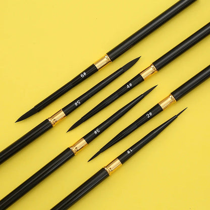 Round tip detachable Travel Paintbrush, Student Painting Graffiti paintbrush Watercolor gouache Painting Beginner art set    Home Decor Supply | Online Retail | ShoreShopper.com