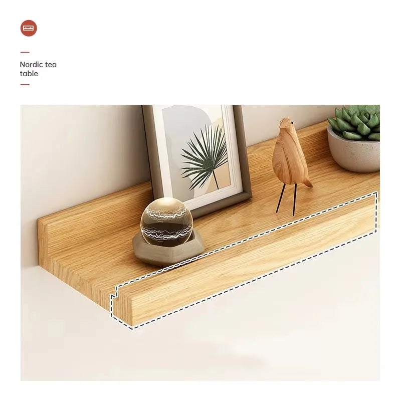 Wooden Floating Shelf Wall Mounted U-shaped Shelf Display Stand For Living Room Bathroom Kitchen Organizer Storage Rack    Home Decor Supply | Online Retail | ShoreShopper.com