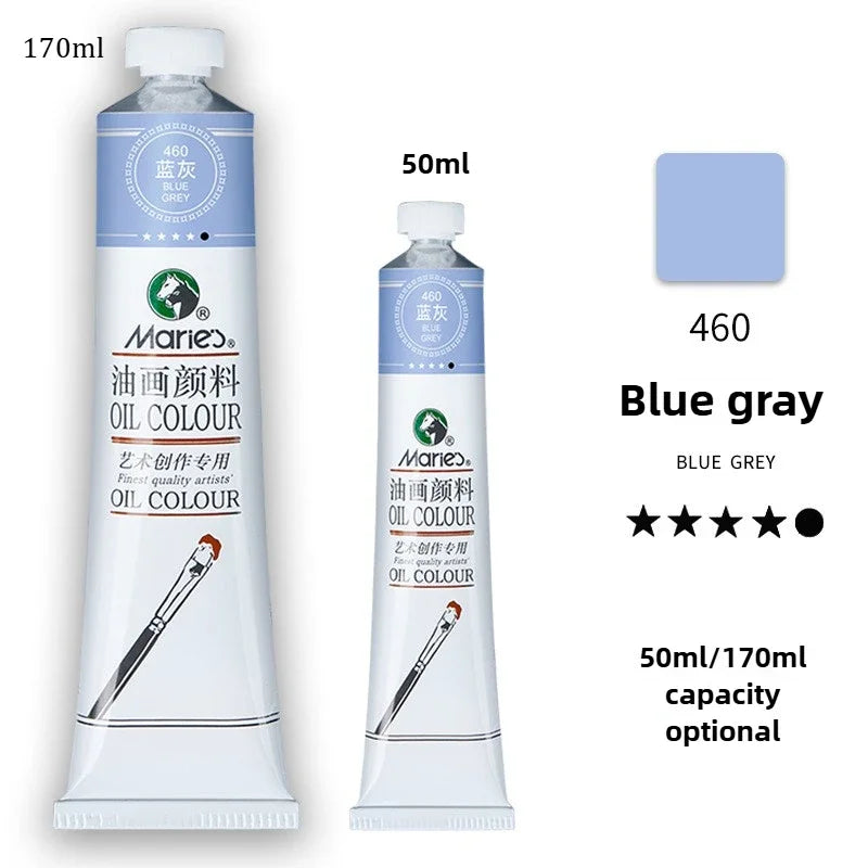 Marie's Oil Paint 170ML Oil Painting Art Creation Pigment Large Oil Paint Paint Single Commonly Used 24 Colors    Home Decor Supply | Online Retail | ShoreShopper.com