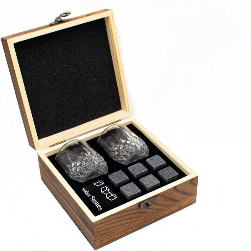 Father's Day Gift Whiskey Ice Stone Wine Glass Set Whiskey Glass for Men Fathers Husband Birthday Party Retirement Gift    Your Coastal Marketplace | Shoreshopper.com