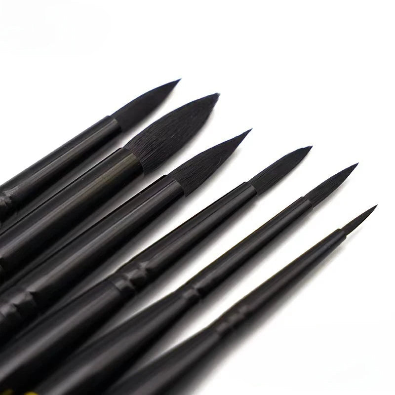 Round tip detachable Travel Paintbrush, Student Painting Graffiti paintbrush Watercolor gouache Painting Beginner art set    Home Decor Supply | Online Retail | ShoreShopper.com