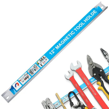 Magnetic Tool Holder Heavy Duty Tool Bar Space Saving Metal Organizer Rack Tool For Workshop Garage Home 8,12,18,20inch    Home Decor Supply | Online Retail | ShoreShopper.com