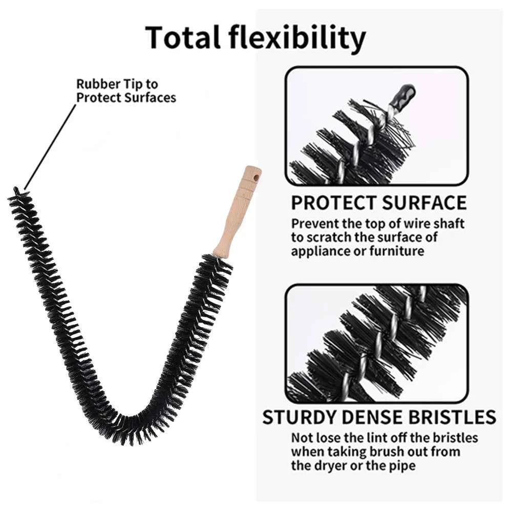 Cleaning Brush Lint Remover Flexible Long Multipurpose Duster Washing Machine Dryer Kitchen sewer Cleaning Brushes Radiator Tool