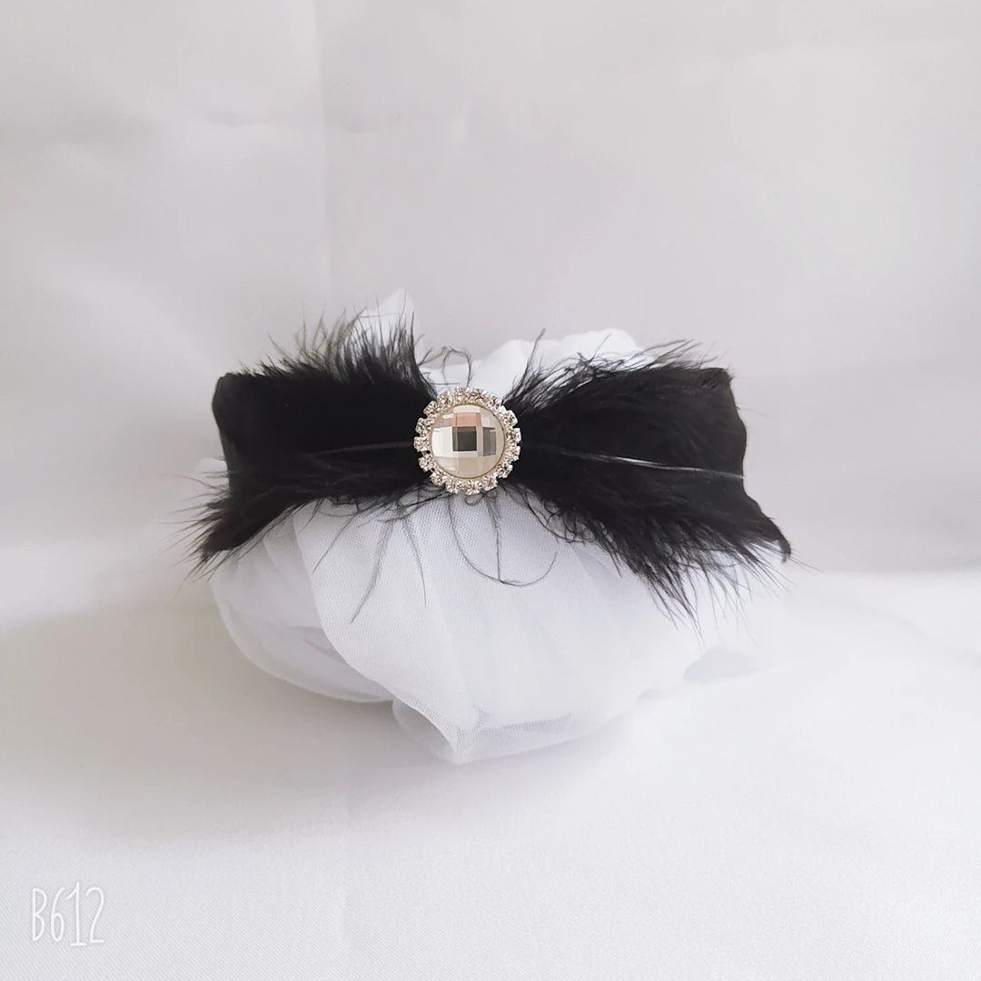 GOHYPDUG Swan Lake Headwear  Feather ballet costume accessories Headwear    Your Coastal Marketplace | Shoreshopper.com