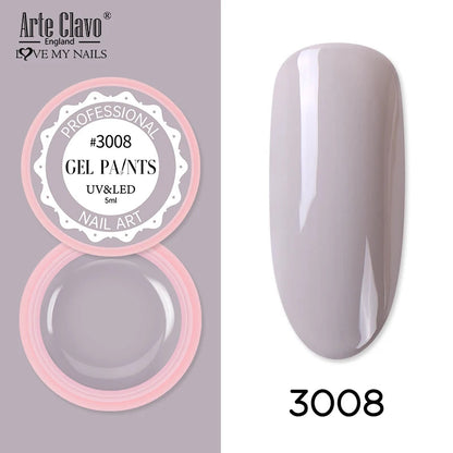 Arte Clavo Painting Gel 72 Colors 5ml Professional Nail Paint Color Gel Polish For Nail Art UV Gel Lacquer Gel Top Coat Manicure    Home Decor Supply | Online Retail | ShoreShopper.com