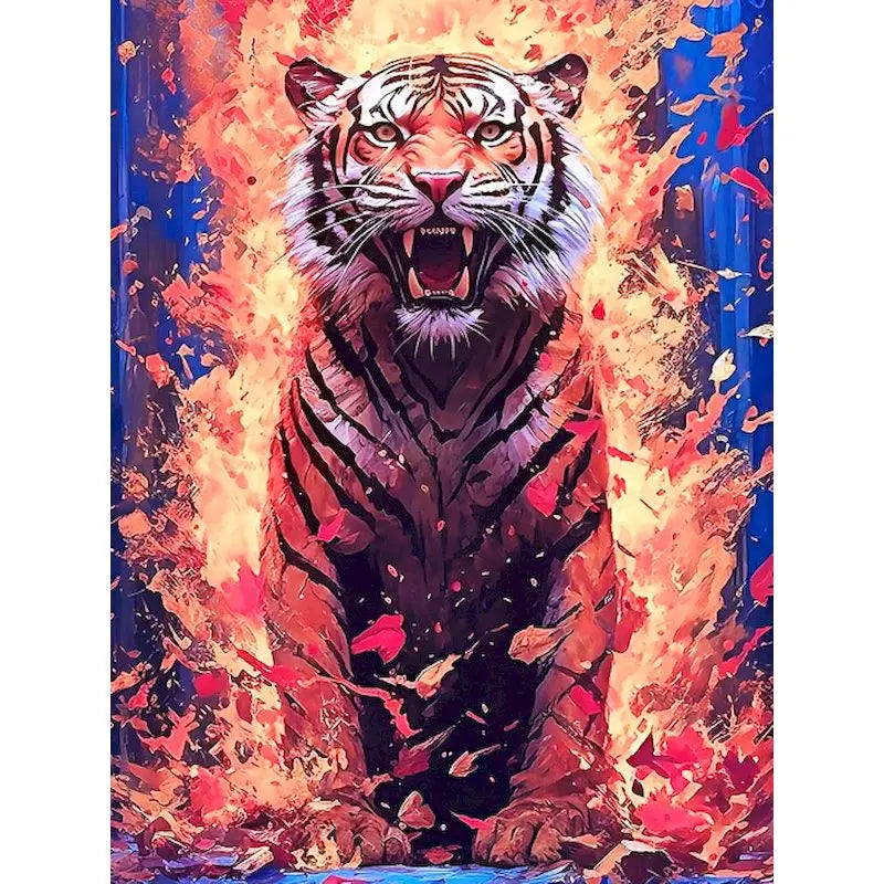 Diy Paint By Numbers For Adults Beginners Wolf Animals Acrylic Painting By Number Kits Home Decoration Framelessless    Home Decor Supply | Online Retail | ShoreShopper.com