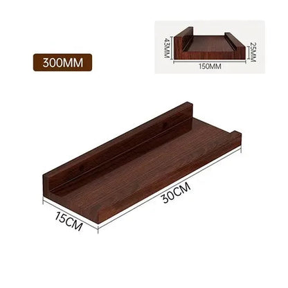 Wooden Floating Shelf Wall Mounted U-shaped Shelf Display Stand For Living Room Bathroom Kitchen Organizer Storage Rack    Home Decor Supply | Online Retail | ShoreShopper.com