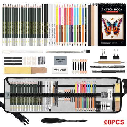 42/46/60/68/72/146pcs Drawing Supplies Sketching Set,Art Kit include Drawing & Colored Pencils.Pro Art Sketch Supplies    Home Decor Supply | Online Retail | ShoreShopper.com