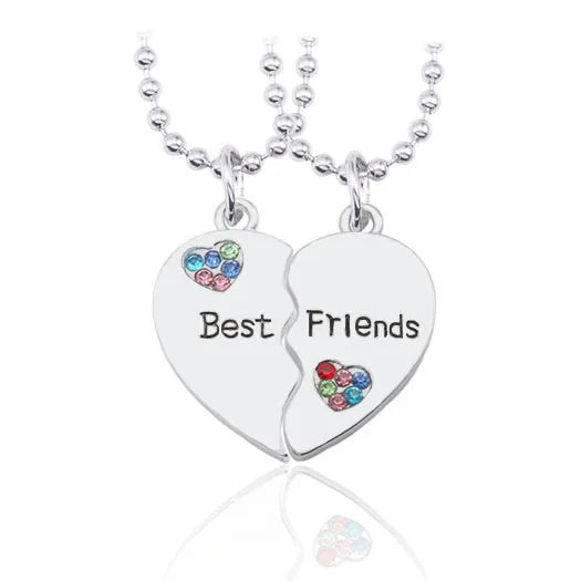 New Best Friends Necklace For Women Girls Broken Heart Puzzle Musical Note Pendant Necklaces BFF Friendship Forever Jewelry Gift    Home Decor Supply | Online Retail | ShoreShopper.com
