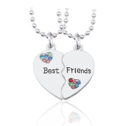 New Best Friends Necklace For Women Girls Broken Heart Puzzle Musical Note Pendant Necklaces BFF Friendship Forever Jewelry Gift    Home Decor Supply | Online Retail | ShoreShopper.com