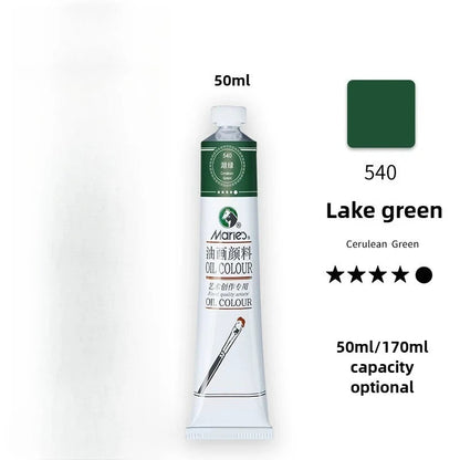 Maries Oil Paint 50ML Oil Painting Art Creation Pigment Large Oil Paint Paint Single Commonly Used 24 Colors    Home Decor Supply | Online Retail | ShoreShopper.com