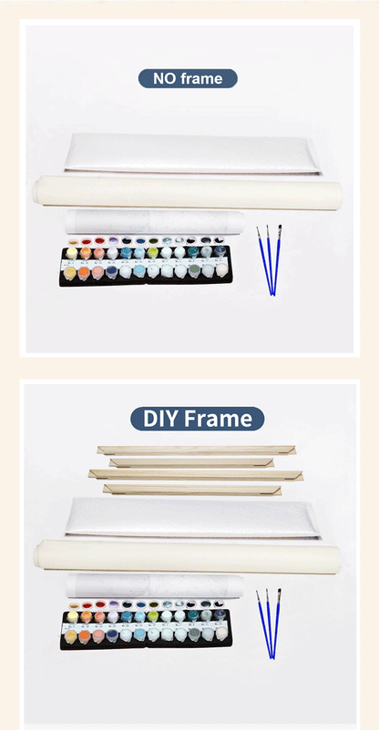Painting by Numbers For Adult abstract dog  Dropshipping Canvas Oil Paint by Number Home Decor    Home Decor Supply | Online Retail | ShoreShopper.com