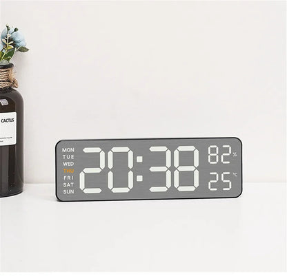 Mirror Brushed Finish Wall Clock Premium Modern Home Wall Clock    Home Decor Supply | Online Retail | ShoreShopper.com