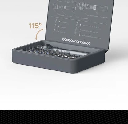 VMAN 40-in-1 Multi-Function Ratchet Screwdriver Kit with Magnetic Bits – Mini Repair Tool Set for PC, iPhone & Home Use    Home Decor Supply | Online Retail | ShoreShopper.com