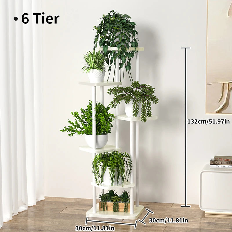 Plant Stand and Flower Stand Storage Shelf 4/5/6 Tier Flower Shelf Planter Rack Storage Organizer Display Indoor Garden Balcony    Home Decor Supply | Online Retail | ShoreShopper.com