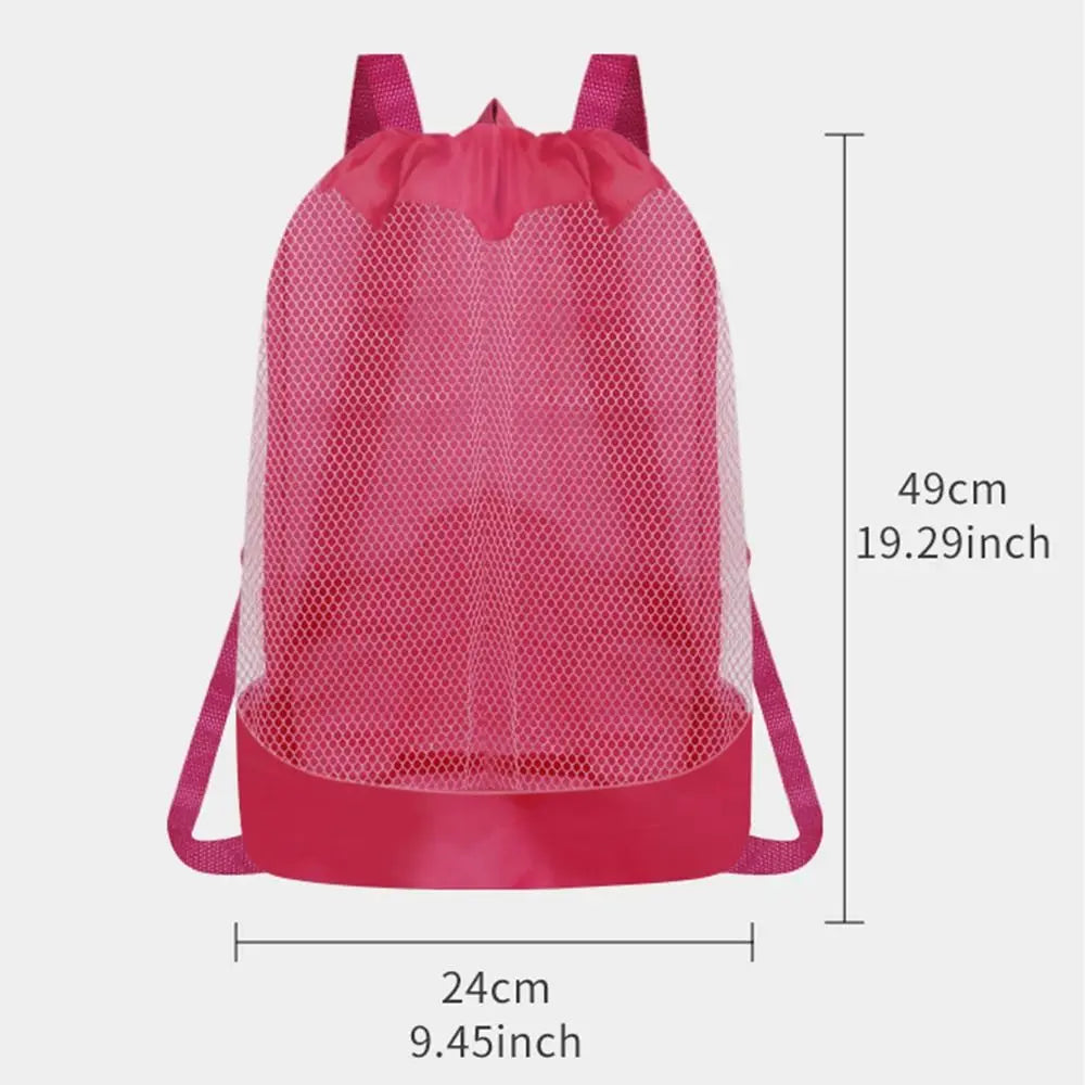 Waterproof Bags Large Capacity Beach Bag Foldable Portable Swimming Backpack Breathable Fast Dry Beach Toy Baskets Beach Trips    Your Coastal Marketplace | Shoreshopper.com