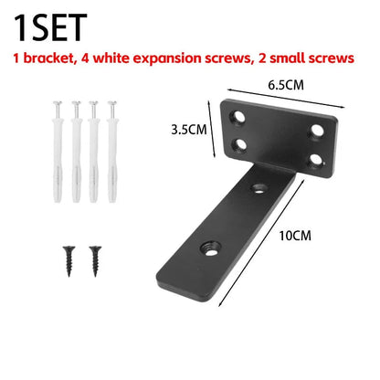 Heavy Duty L-shaped Shelves Brackets Thickened Floating Shelf Bracket Invisible Wall Shelves Support with Screws Hardware Tools    Home Decor Supply | Online Retail | ShoreShopper.com