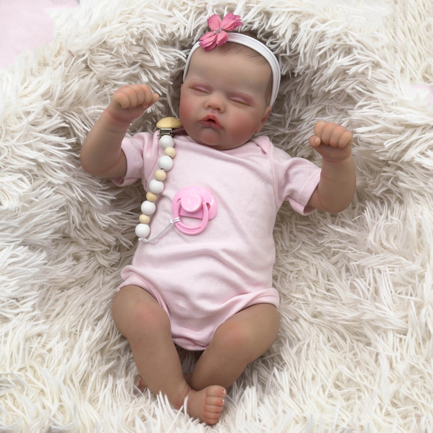1pc 19 inch /49 cm reborn doll, soft glue entity baby, hand-painted details visible veins, collection art doll    Home Decor Supply | Online Retail | ShoreShopper.com