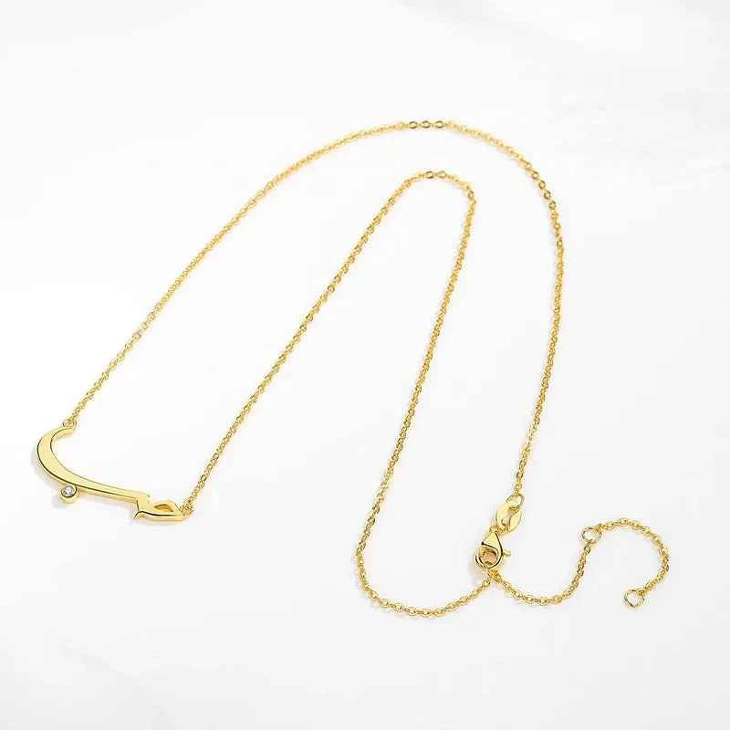 KALETINE Charm Arabic Best Friends Honey Love Couple  925 Sterling Silver Pendant Necklace BFF Good Friendship Indian Jewelry