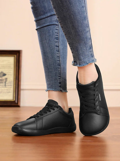 Women Shoes Wide Barefoot Shoes for Women Minimalist Artificial Leather Casual Comfortable Flats White Shoes Walking Sneakers    Your Coastal Marketplace | Shoreshopper.com