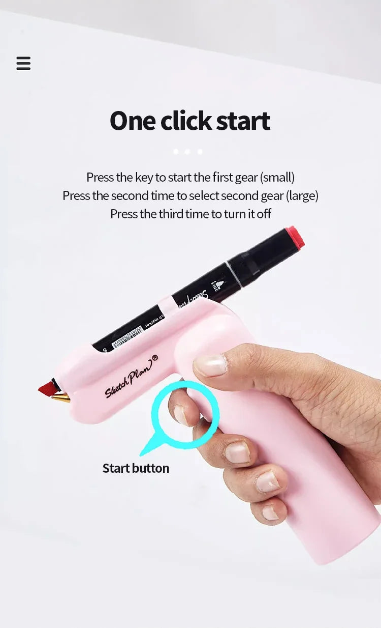 Art Electric Spray Pen Airbrush Set Inkjet Painting Brush Washable Spray Painting Hand Drawn Art Supplies Multi-function Color    Home Decor Supply | Online Retail | ShoreShopper.com