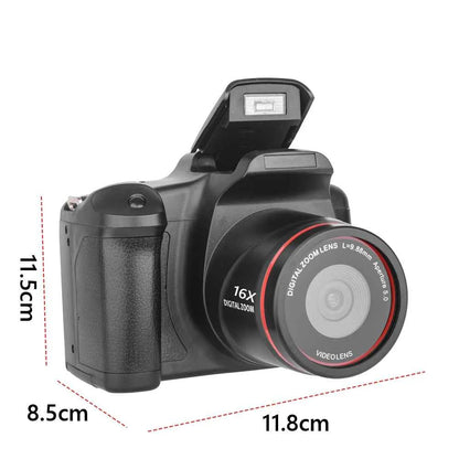 Camcorder 16X Zoom Vlogging Camera with 2.4 Inch LCD Screen Video Recorder for Photography and Video