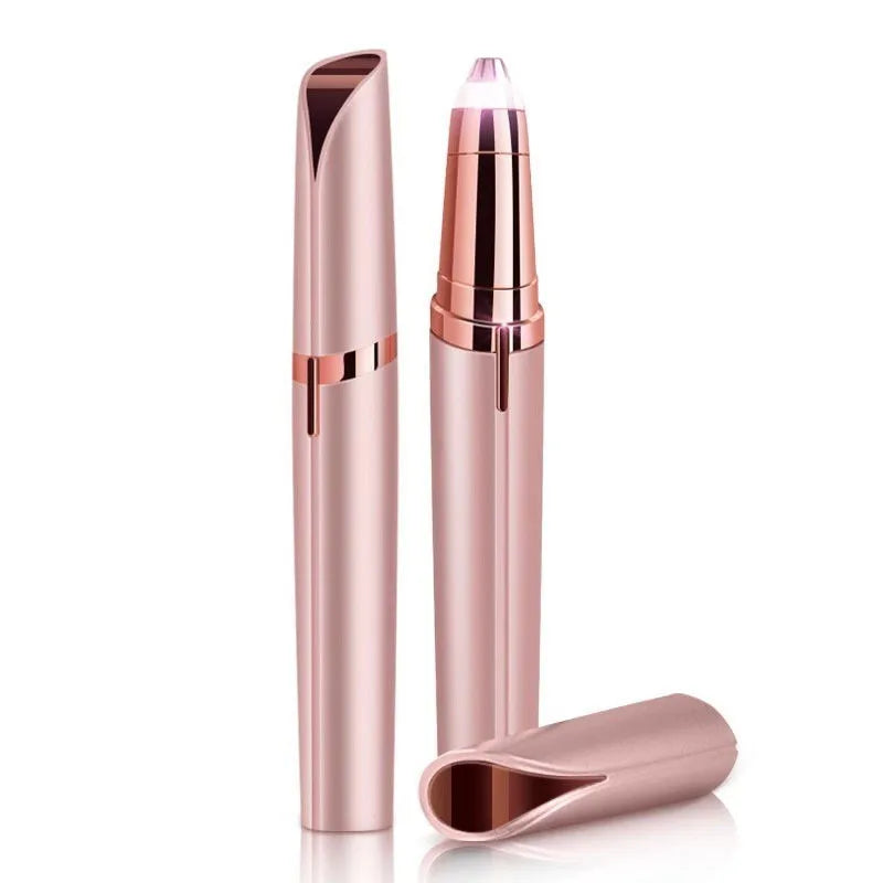 Electric Eyebrow Trimmer USB Charger Security Hair Removal Eye Brow Epilator Shaper Shaver Painless Razor Facial Hair Remover - ShoreCo.Shop